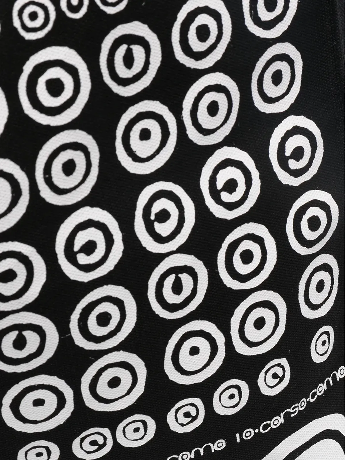 10 CORSO COMO サークルロゴキャンバス トートバッグ - 画像4