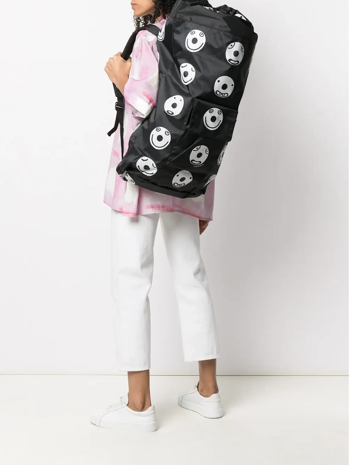 10 CORSO COMO 大きなスマイルプリントバックパック - 画像2