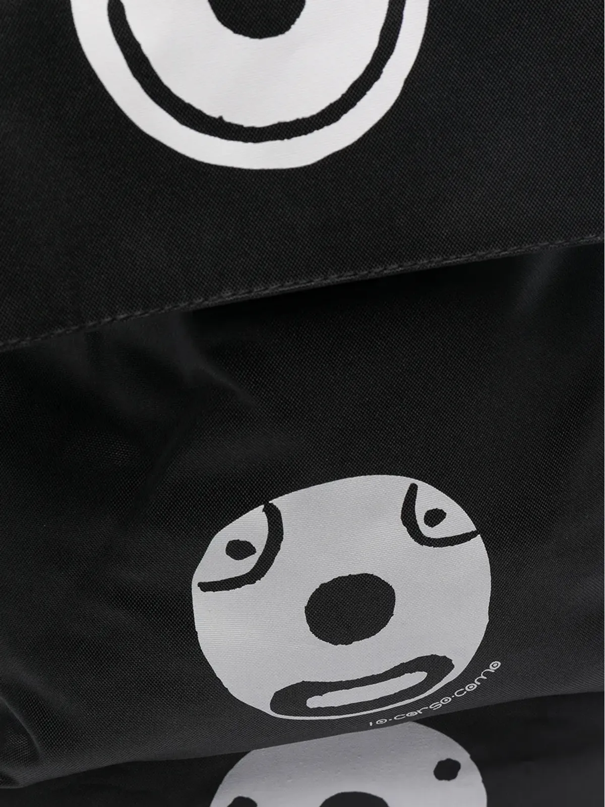10 CORSO COMO 大きなスマイルプリントバックパック - 画像4