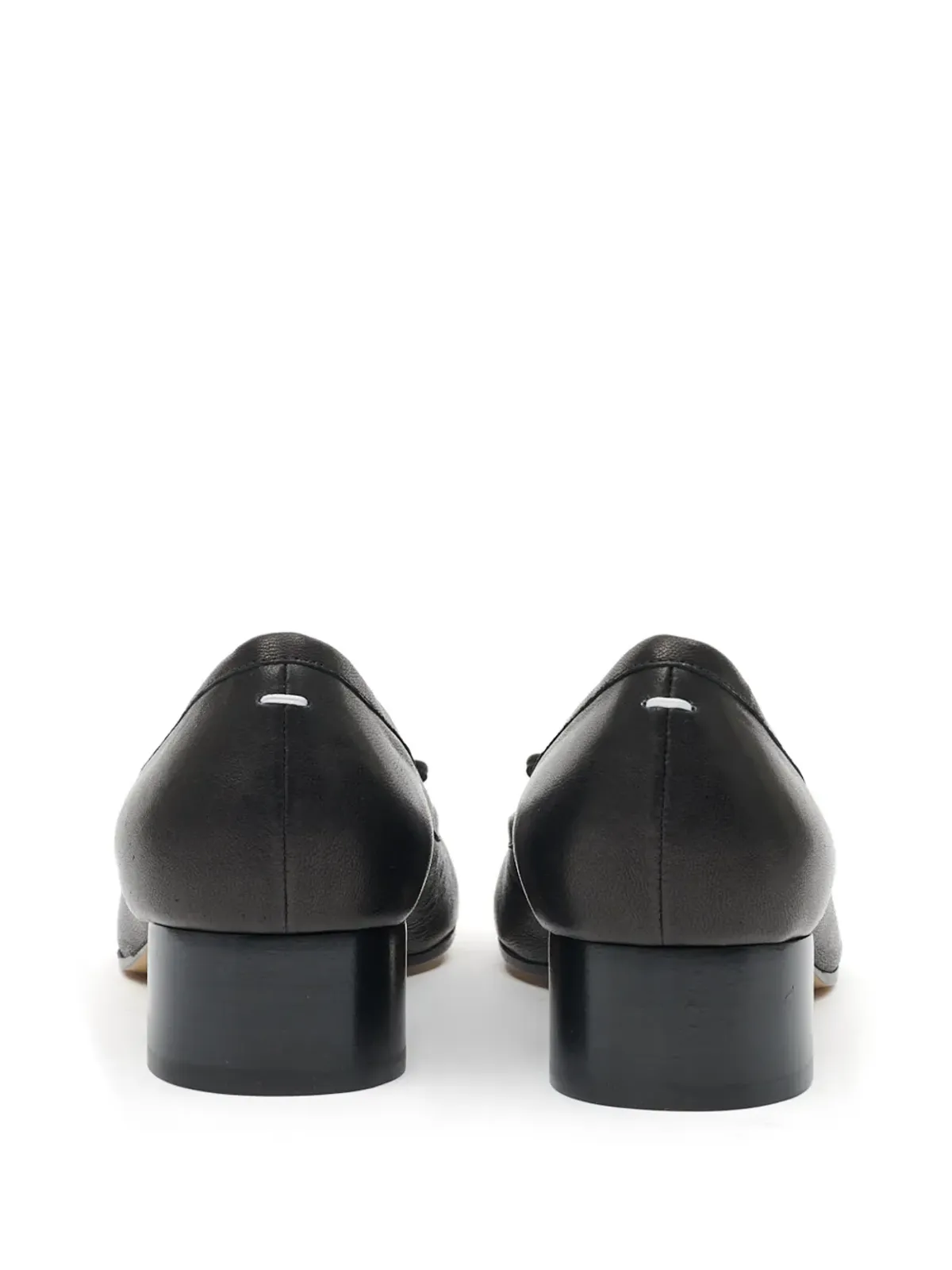 Maison Margiela Tabi 30mm leather ballerina pumps - Black - 画像3
