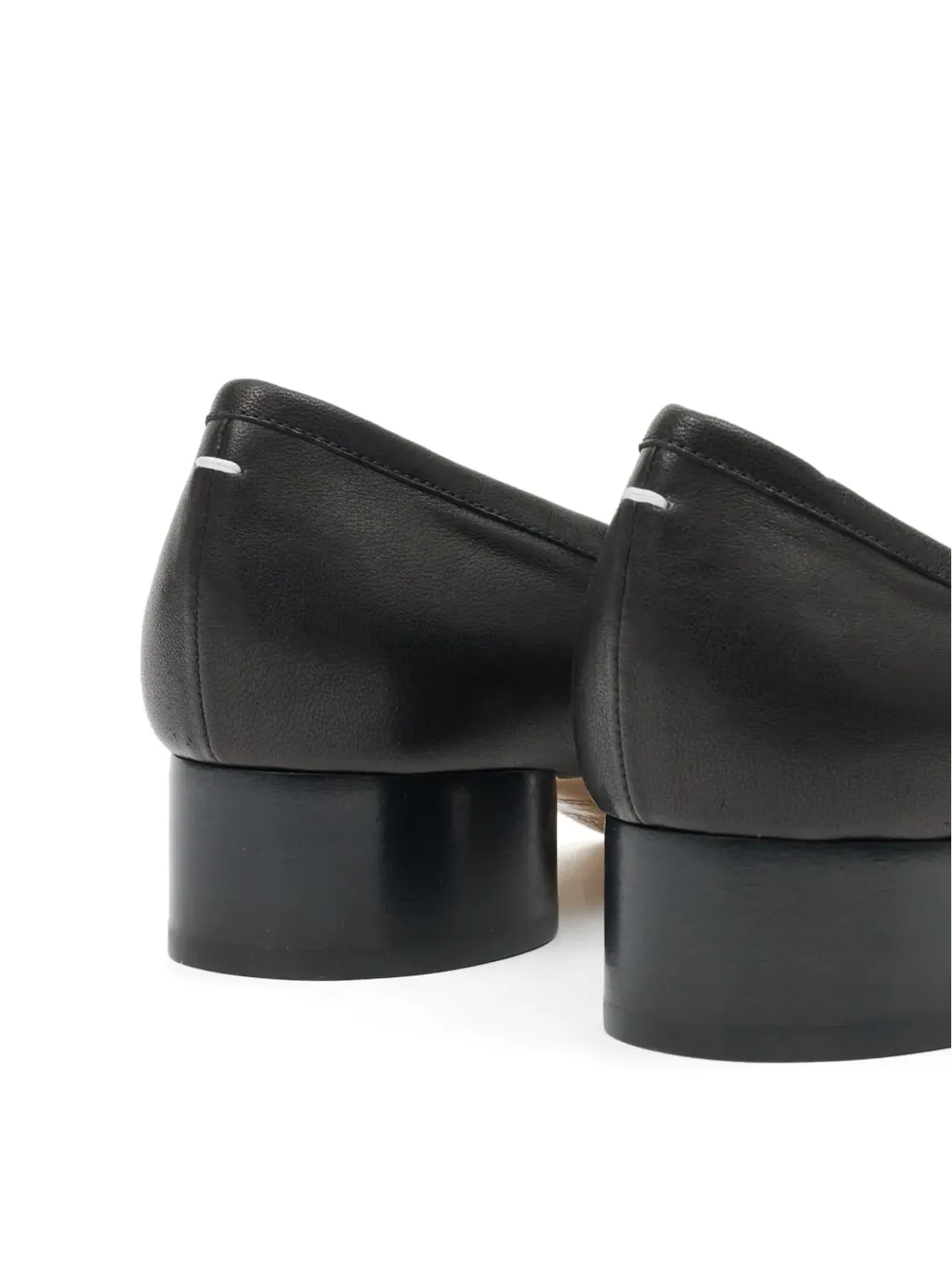 Maison Margiela Tabi 30mm leather ballerina pumps - Black - 画像4