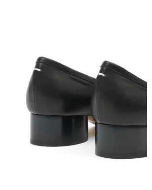 Maison Margiela Tabi 30mm leather ballerina pumps - Black - サムネイル4