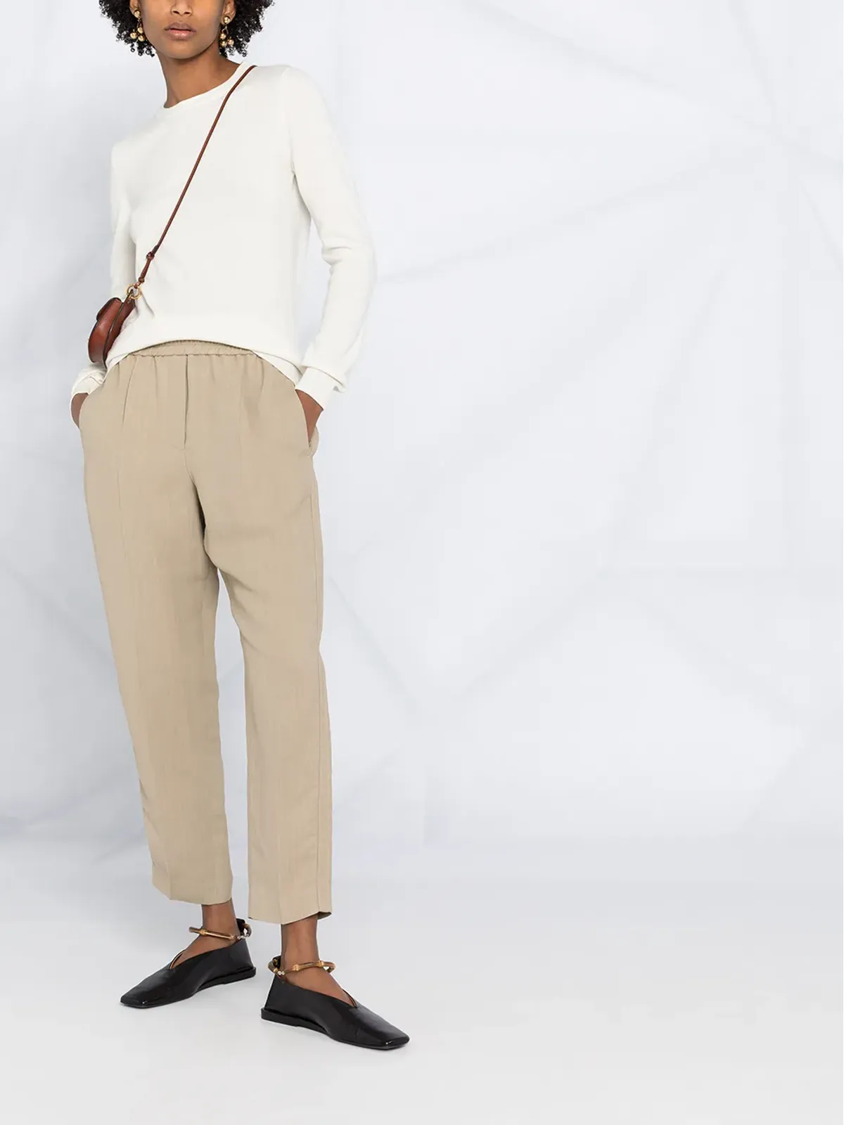 Brunello Cucinelli クルーネックカシミヤジャンパー - 画像2