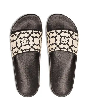 Ferragamo グルーヴィー スリップオン スライド - ブラック - サムネイル4