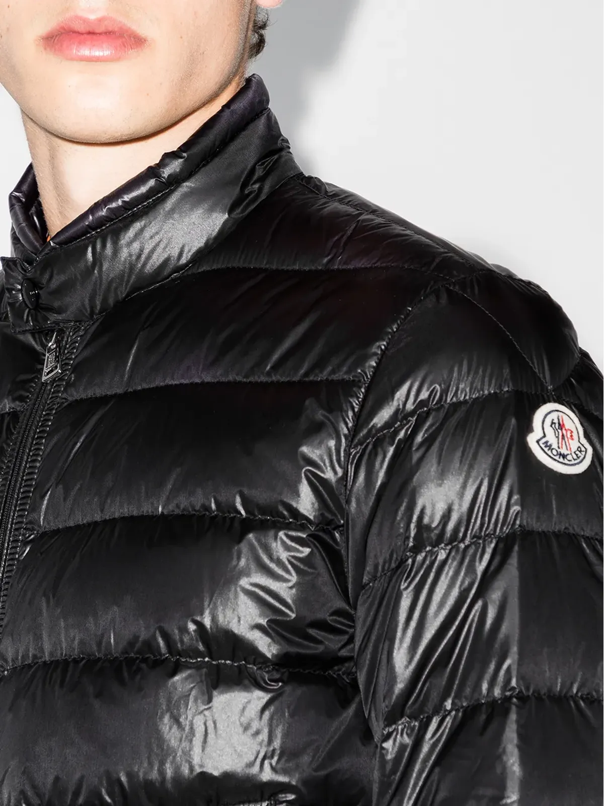 Moncler パデッドジップフロントジャケット - 画像4