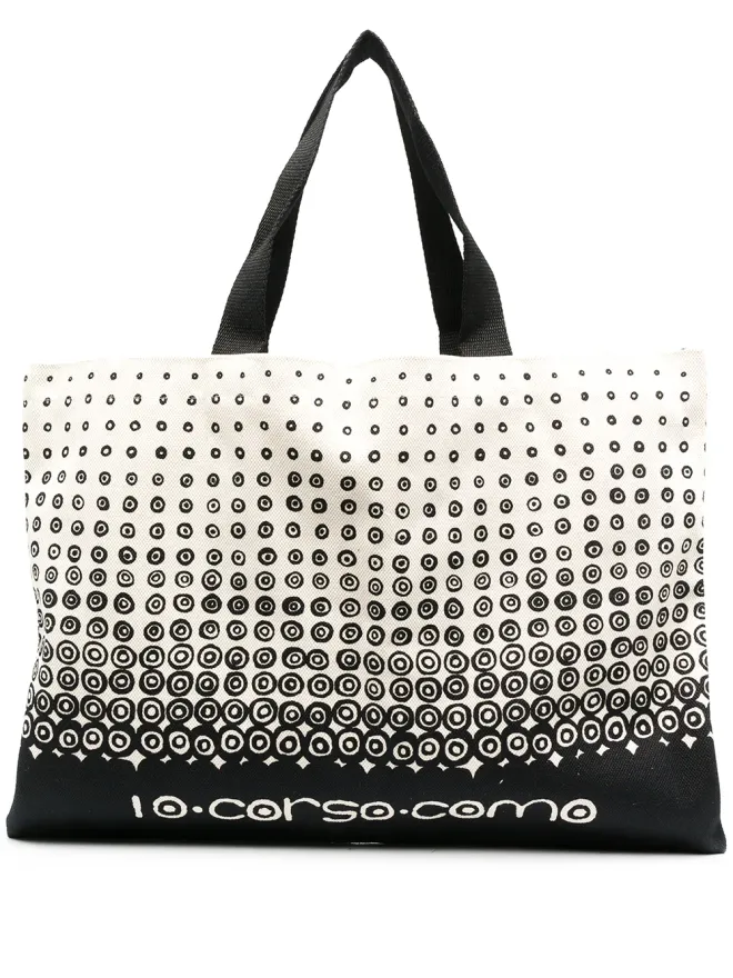 10 CORSO COMO 10 CORSO COMO Eos ロゴプリント トートバッグの商品画像