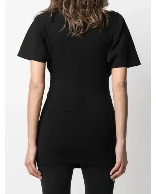 Rick Owens ロングライン Vネック トップ - サムネイル4