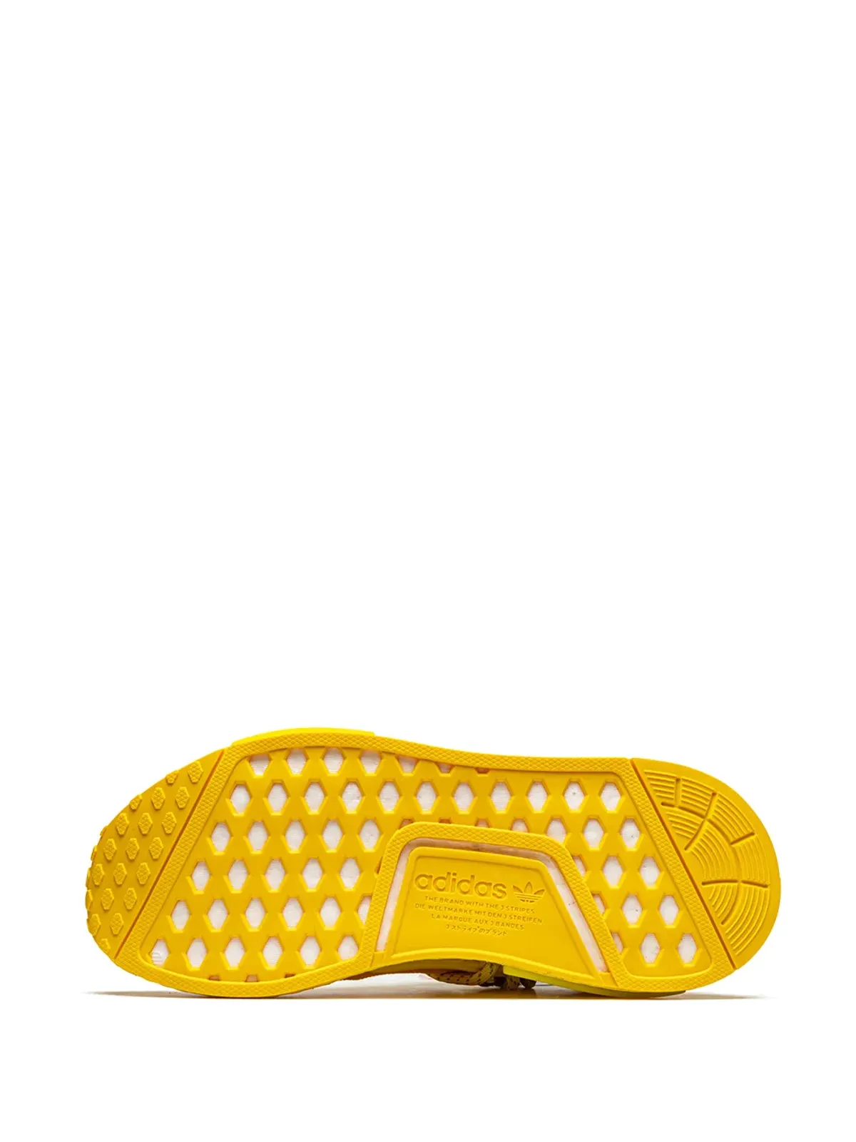 adidas x Pharrell Hu NMD Bold Gold/Yellow スニーカー - 画像4
