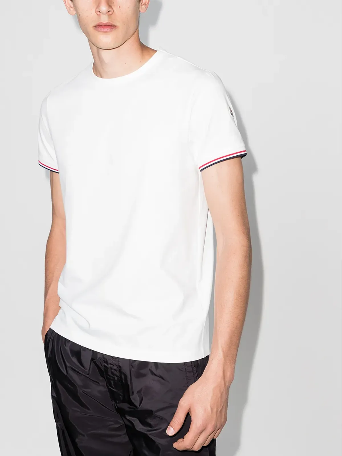 Moncler ロゴパッチ半袖Tシャツ - 画像2