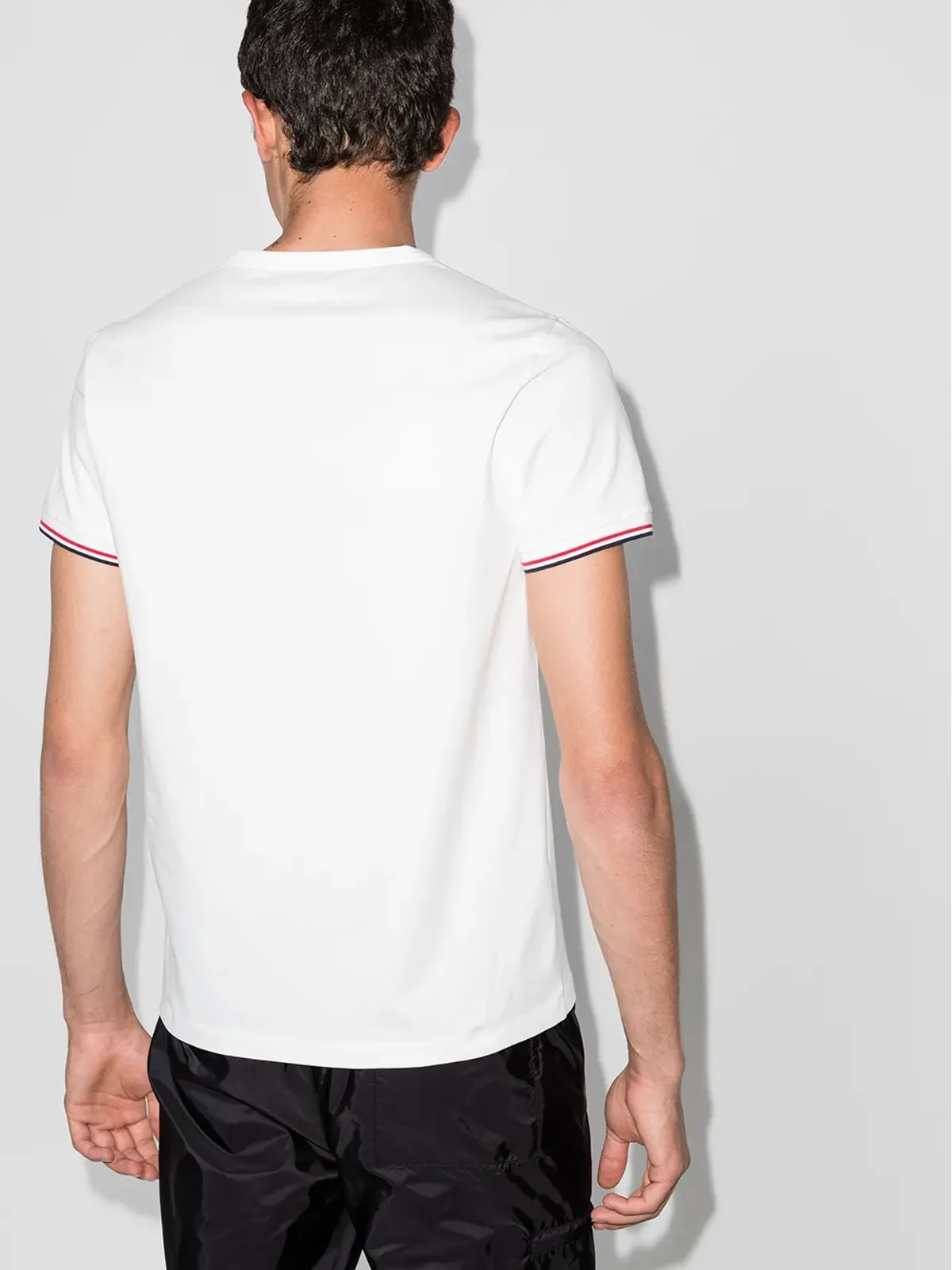 Moncler ロゴパッチ半袖Tシャツ - 画像3