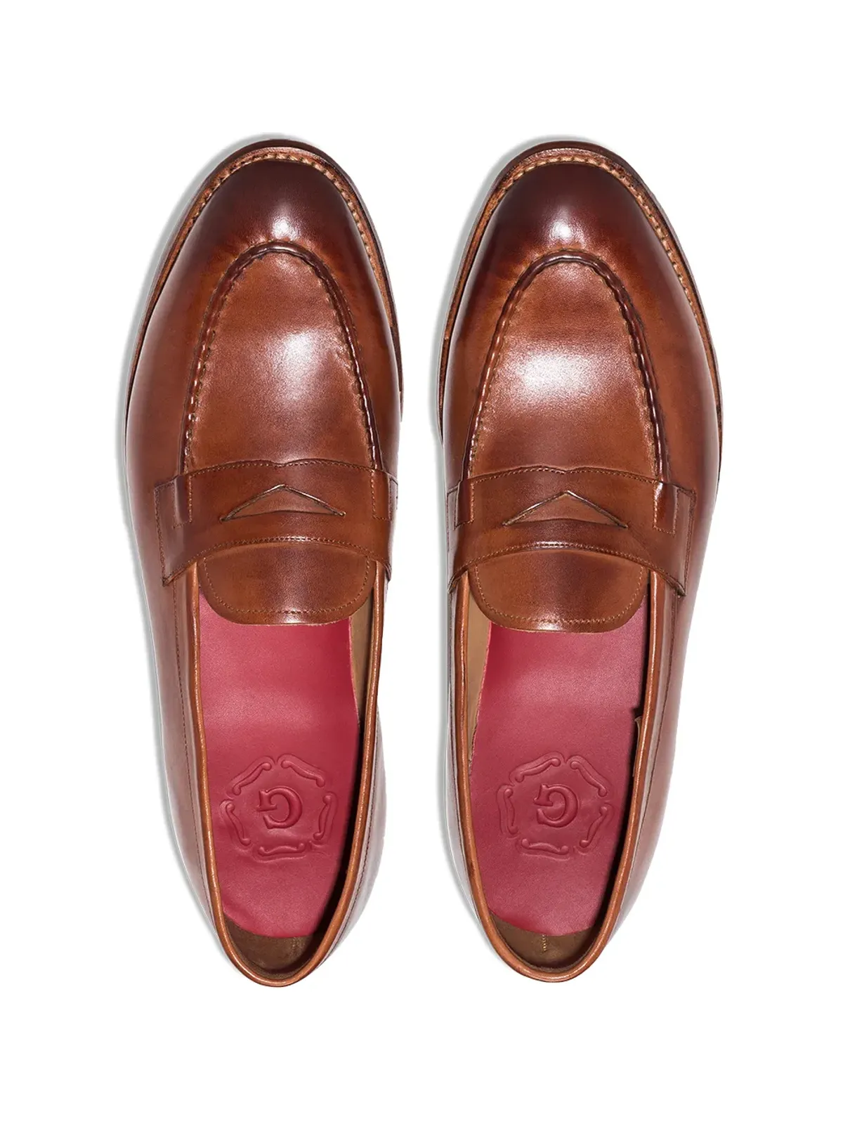 Grenson ロイド アーモンドトゥ ローファー - 画像4