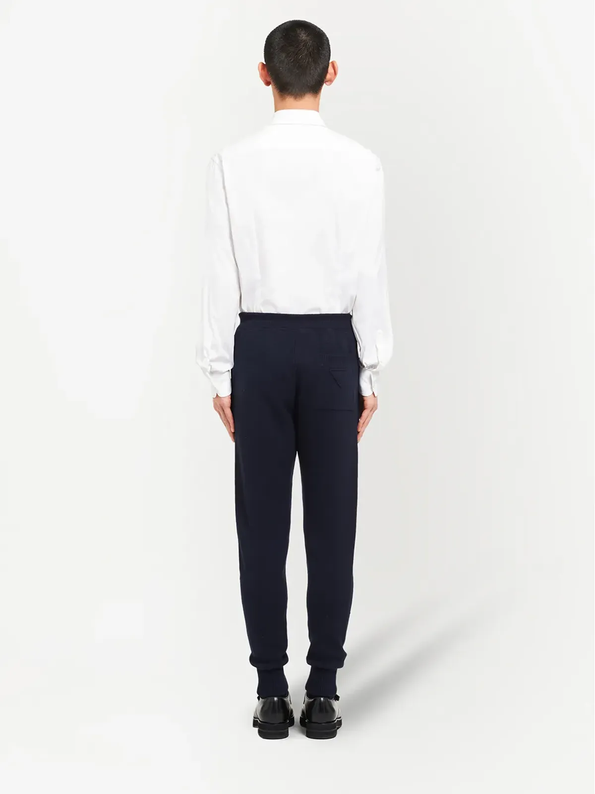 Prada カシミア トラックパンツ - 画像4
