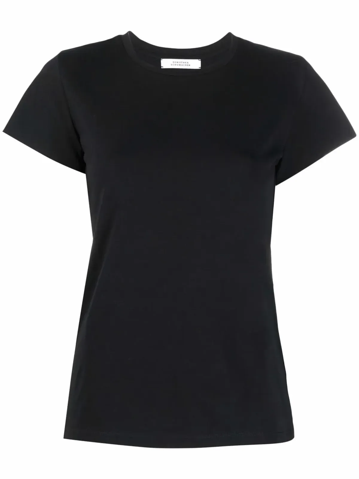 Dorothee Schumacher 半袖クルーネックTシャツ - ブラック - 画像1