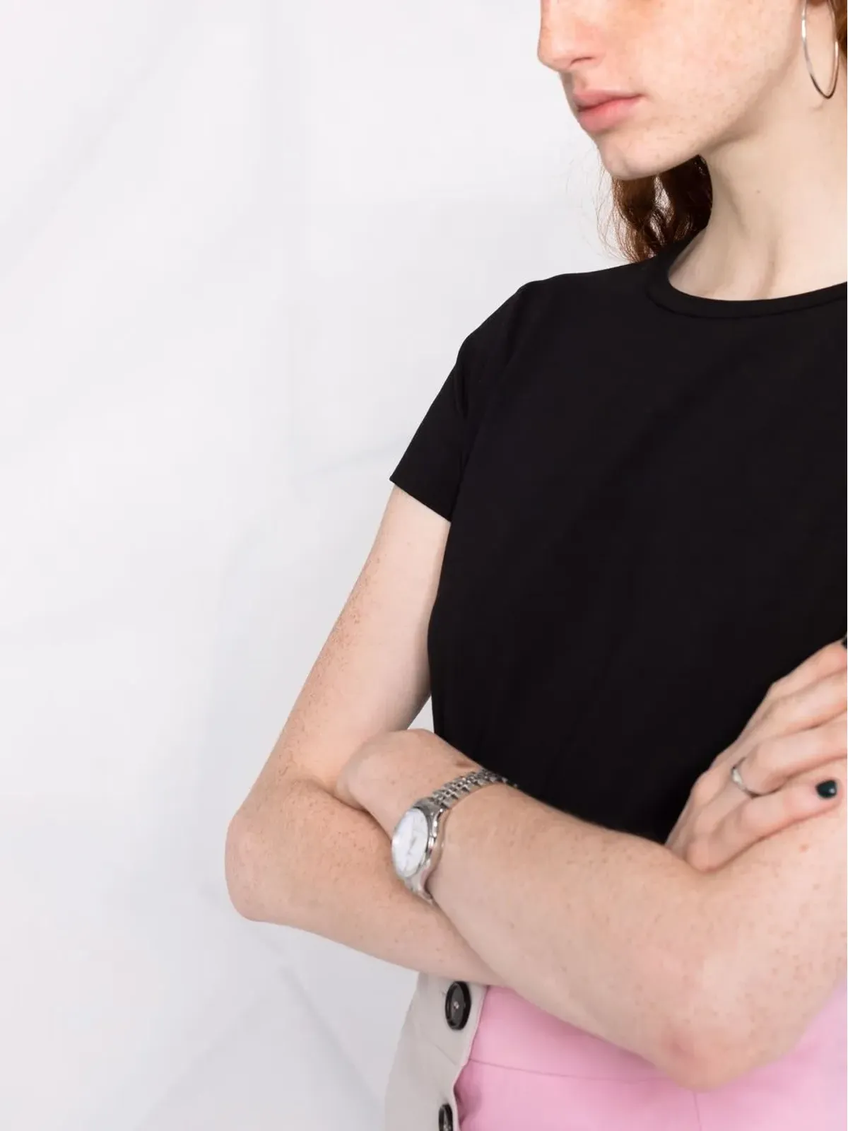Dorothee Schumacher 半袖クルーネックTシャツ - ブラック - 画像5