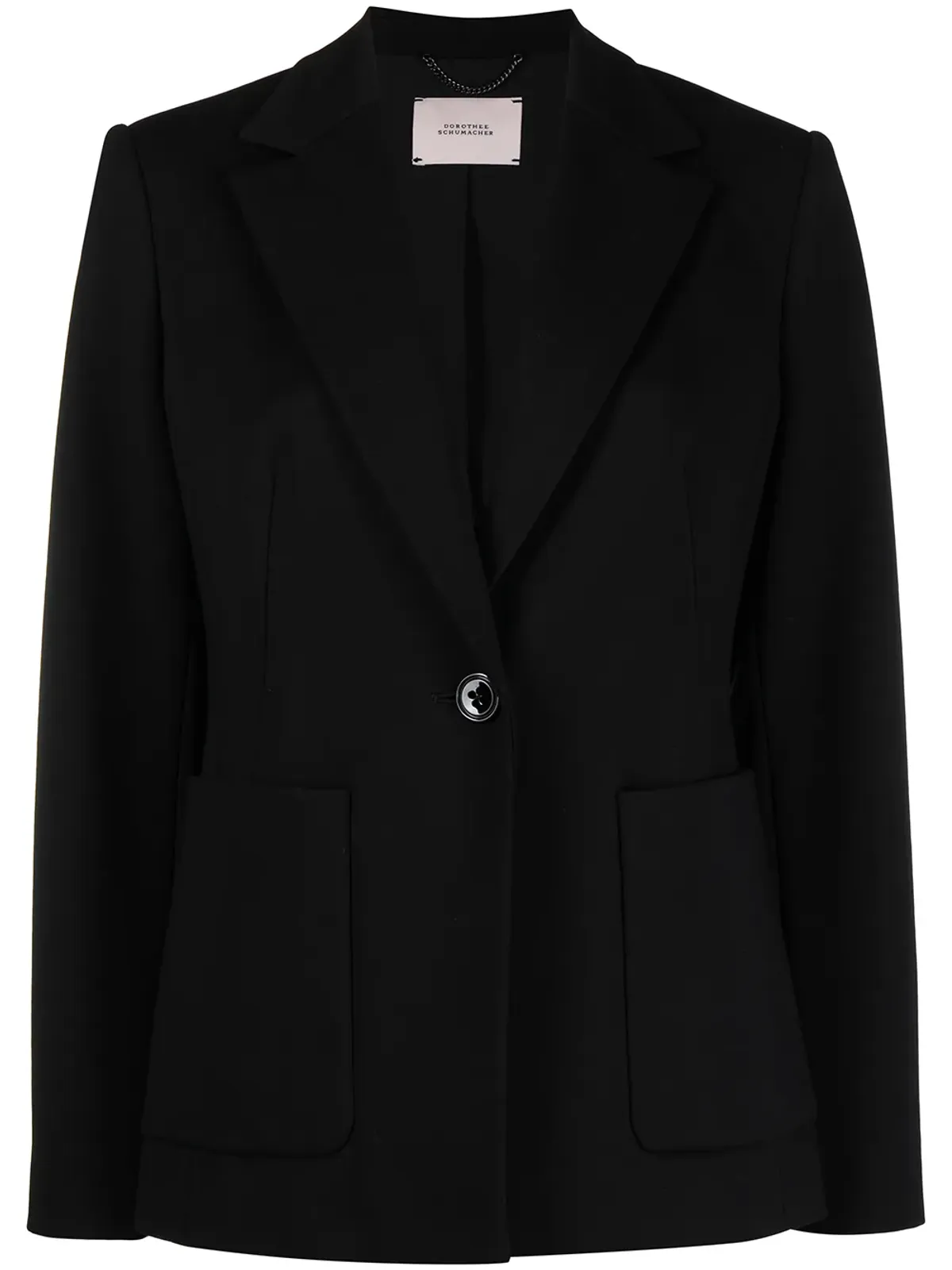 Dorothee Schumacher エモーショナルエッセンス シングルブレスト ブレザー - 画像1