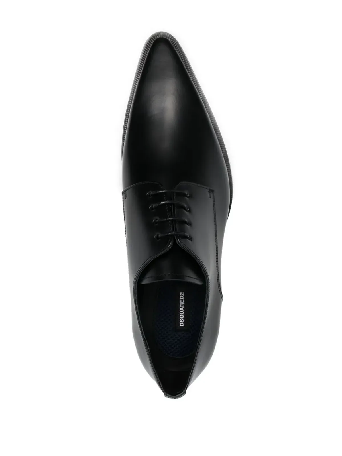 DSQUARED2 ポインテッドトゥ オックスフォードシューズ - 画像4