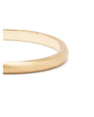 Le Gramme 18kt イエローゴールド ブラッシュ仕上げ ハーフバングルリング - サムネイル5