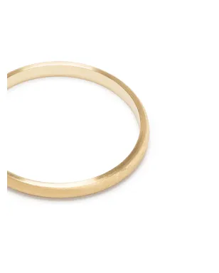 Le Gramme 18kt イエローゴールド ブラッシュ仕上げ ハーフバングルリング - サムネイル4