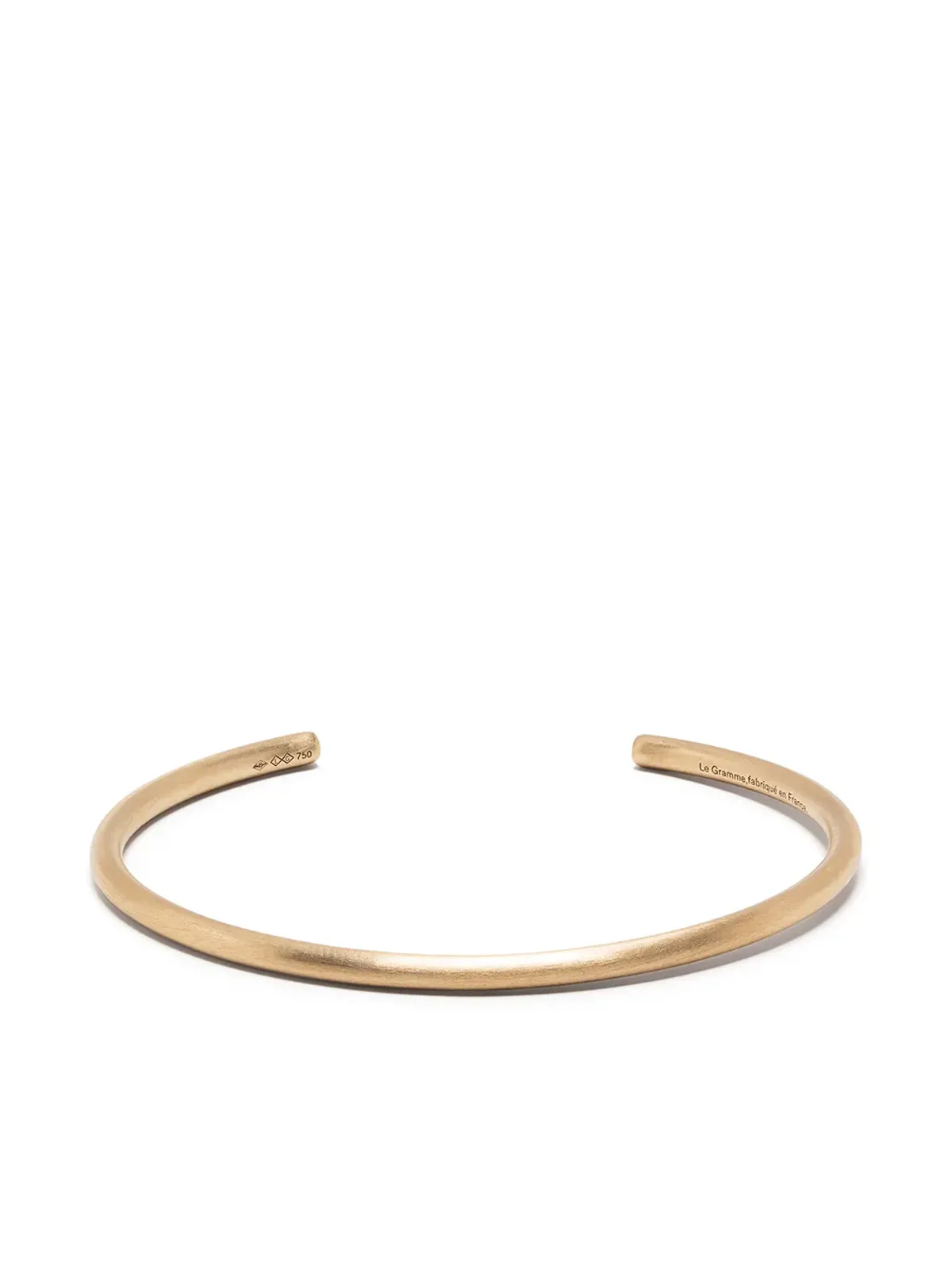 Le Gramme 18K イエローゴールド バングルブレスレット - 画像1