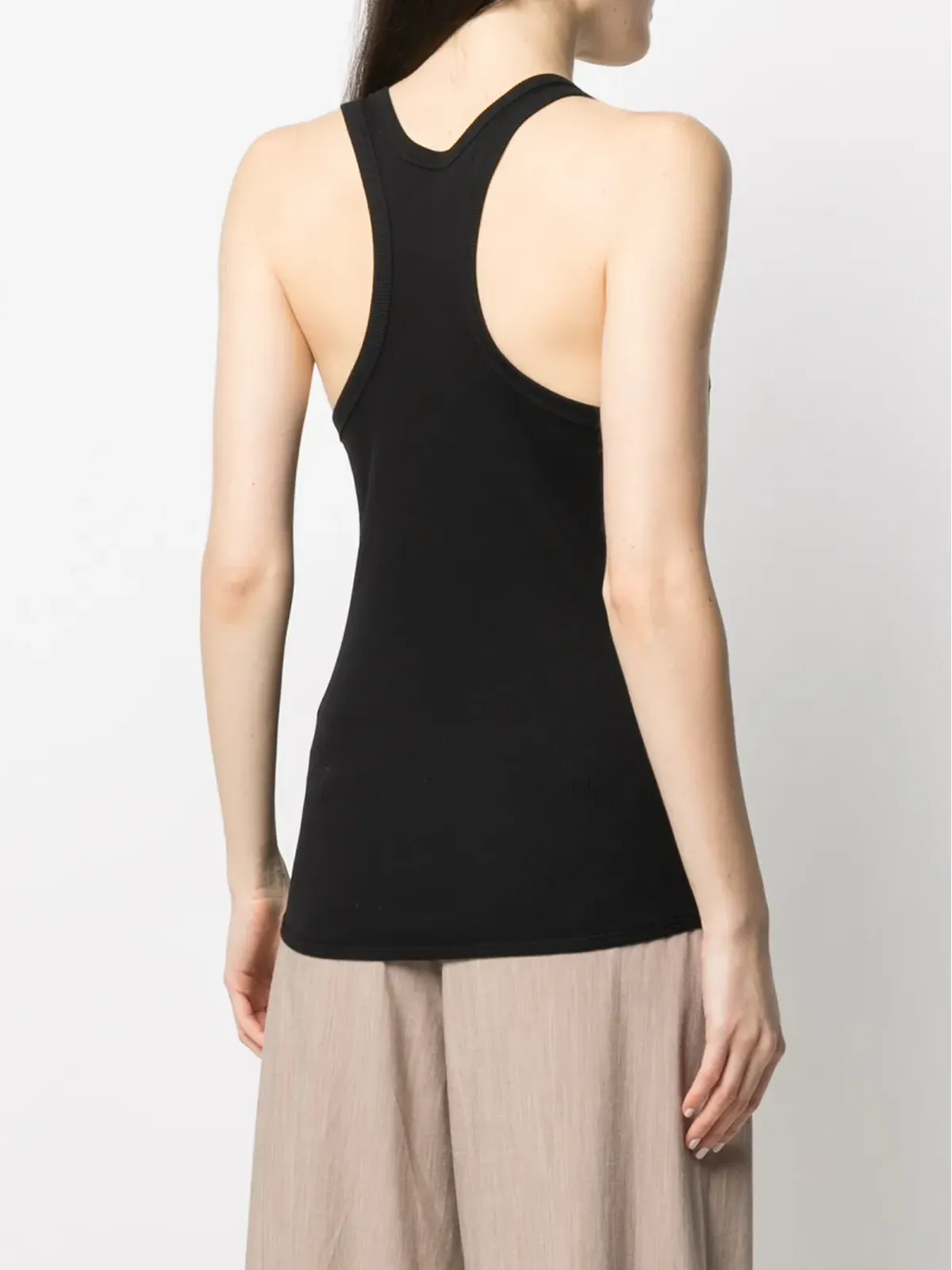 Dorothee Schumacher リブ編みレーサーバックベスト - 画像4