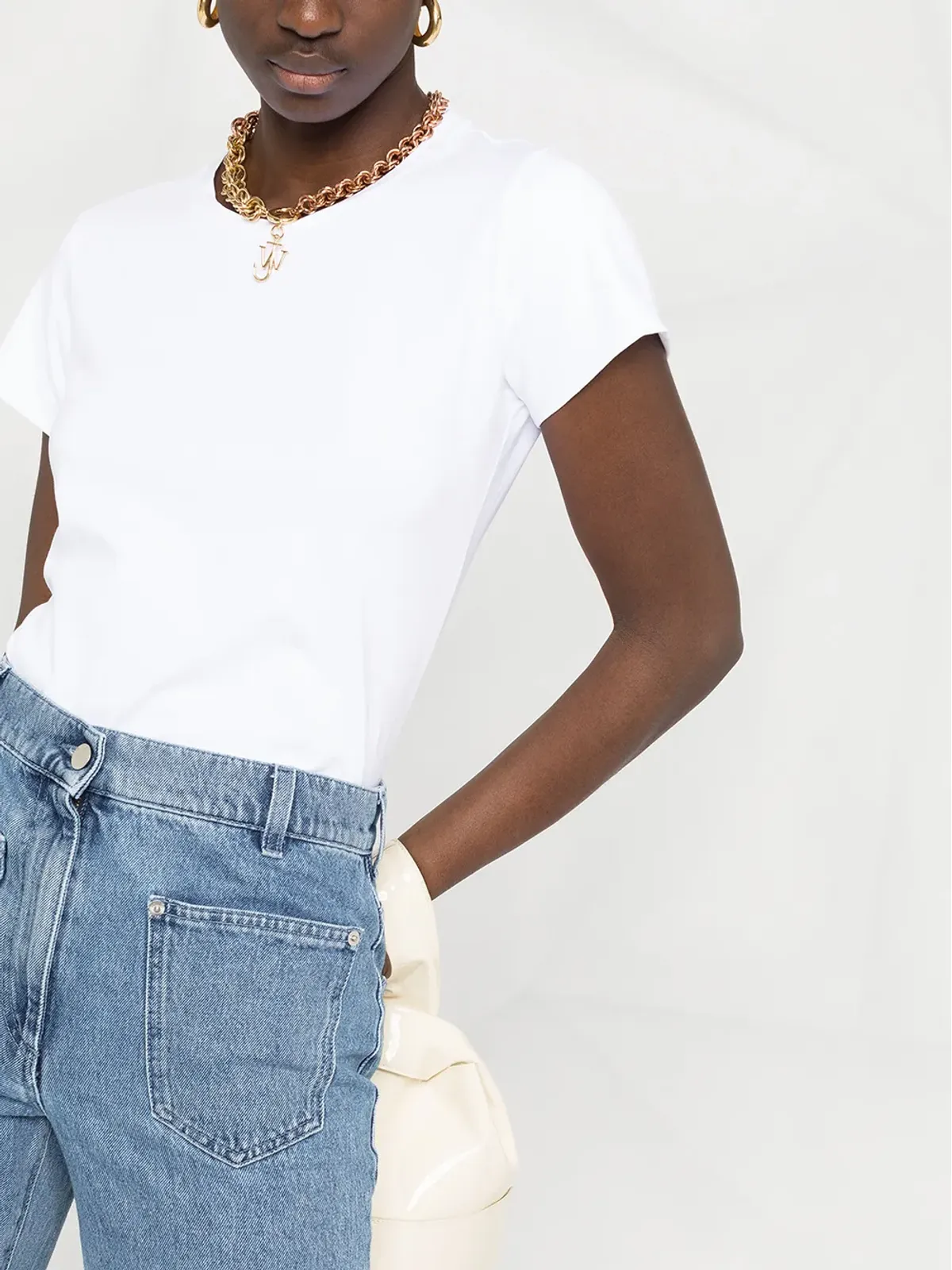 Dorothee Schumacher All Time Favourites コットンTシャツ ホワイト - 画像5