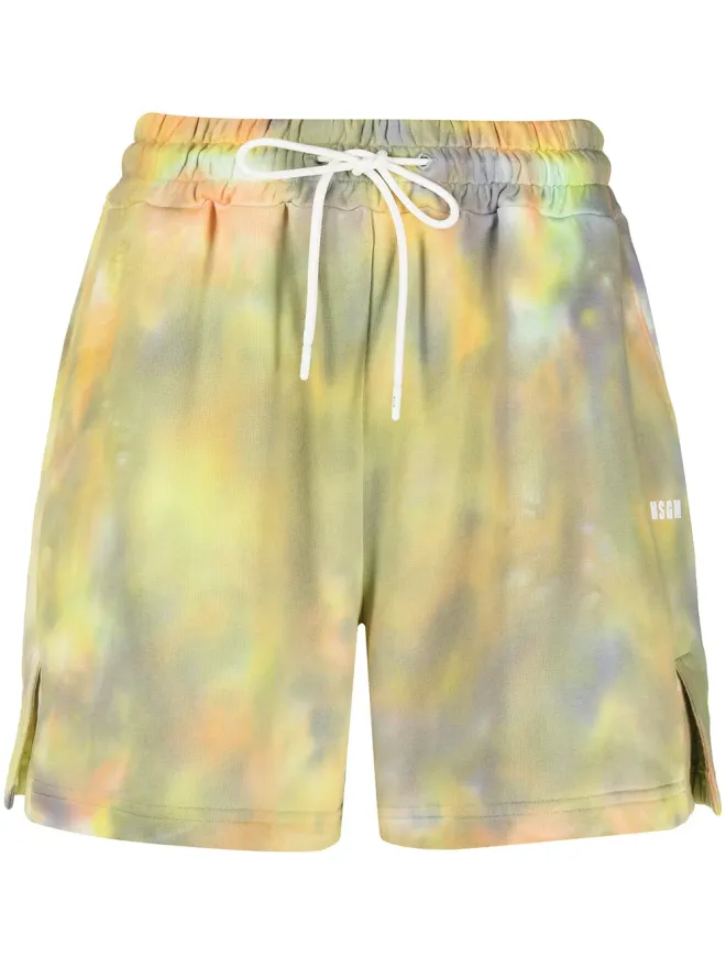 MSGM MSGM タイダイ柄のトラックショーツの商品画像