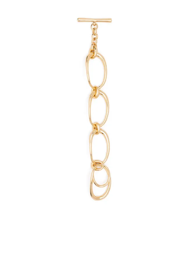 Charlotte Chesnais Charlotte Chesnais オーバーサイズチェーンリンクブレスレットの商品画像