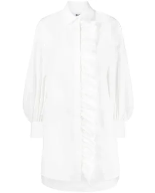 MSGM フリルディテールのシャツドレス - サムネイル1