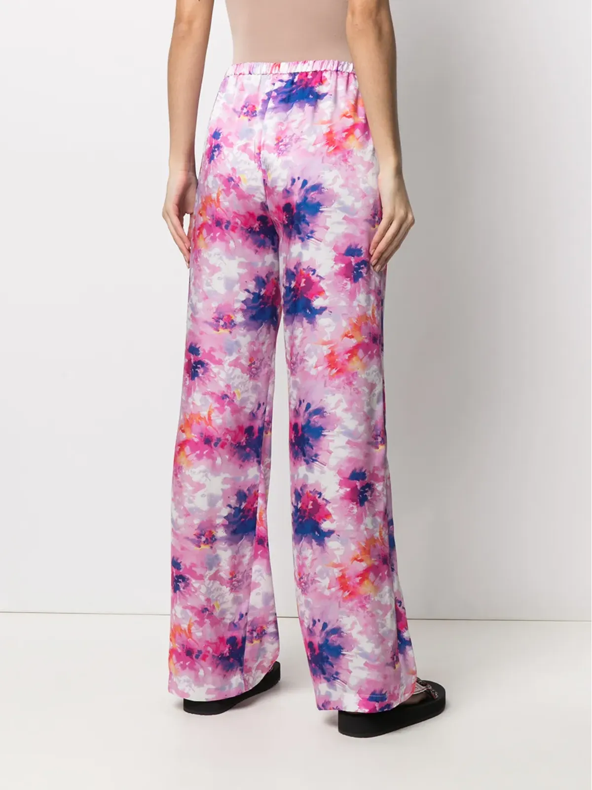 MSGM 花柄プリントパンツ - 画像4