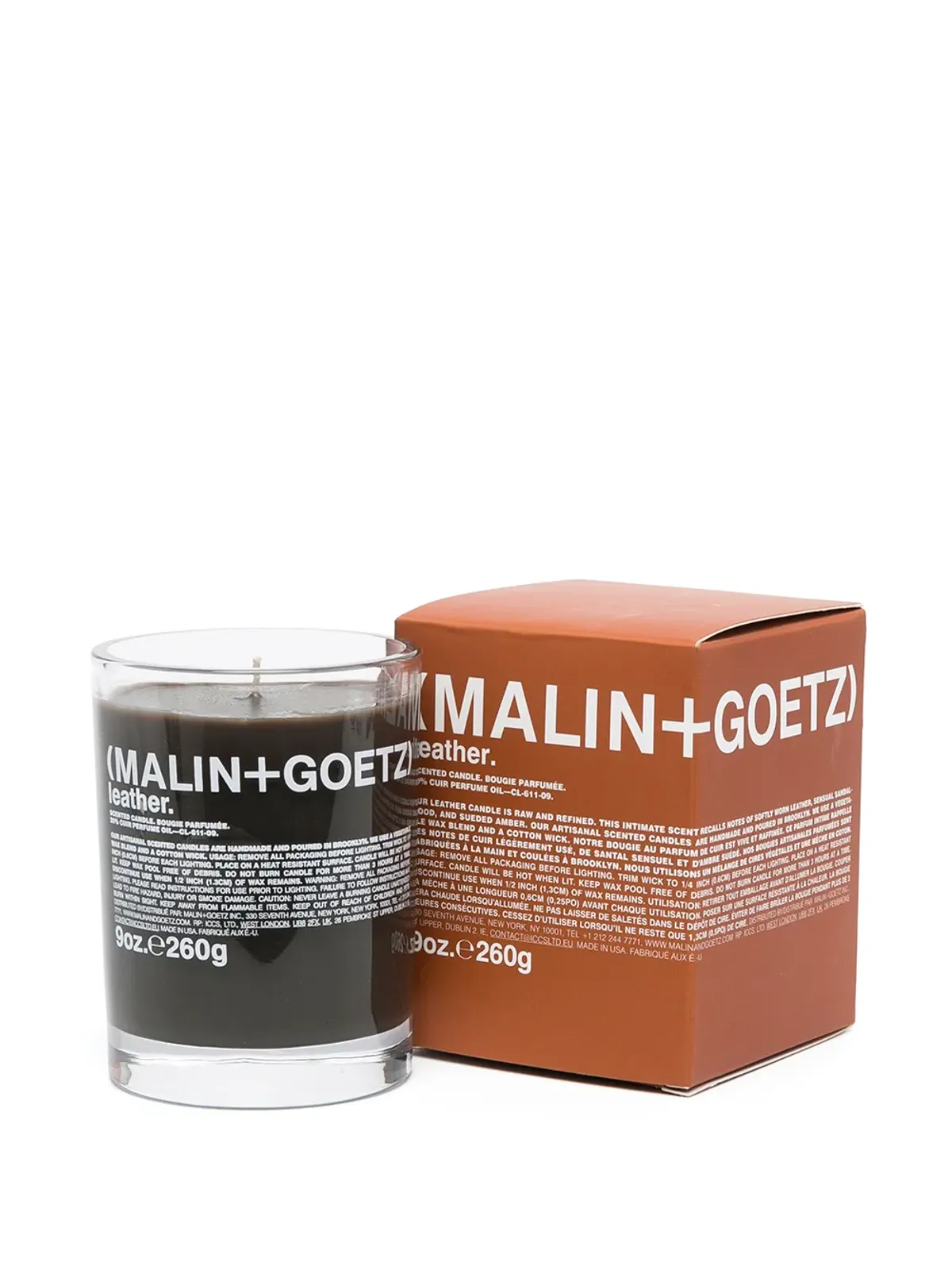 MALIN+GOETZ レザーの香りキャンドル - 画像2