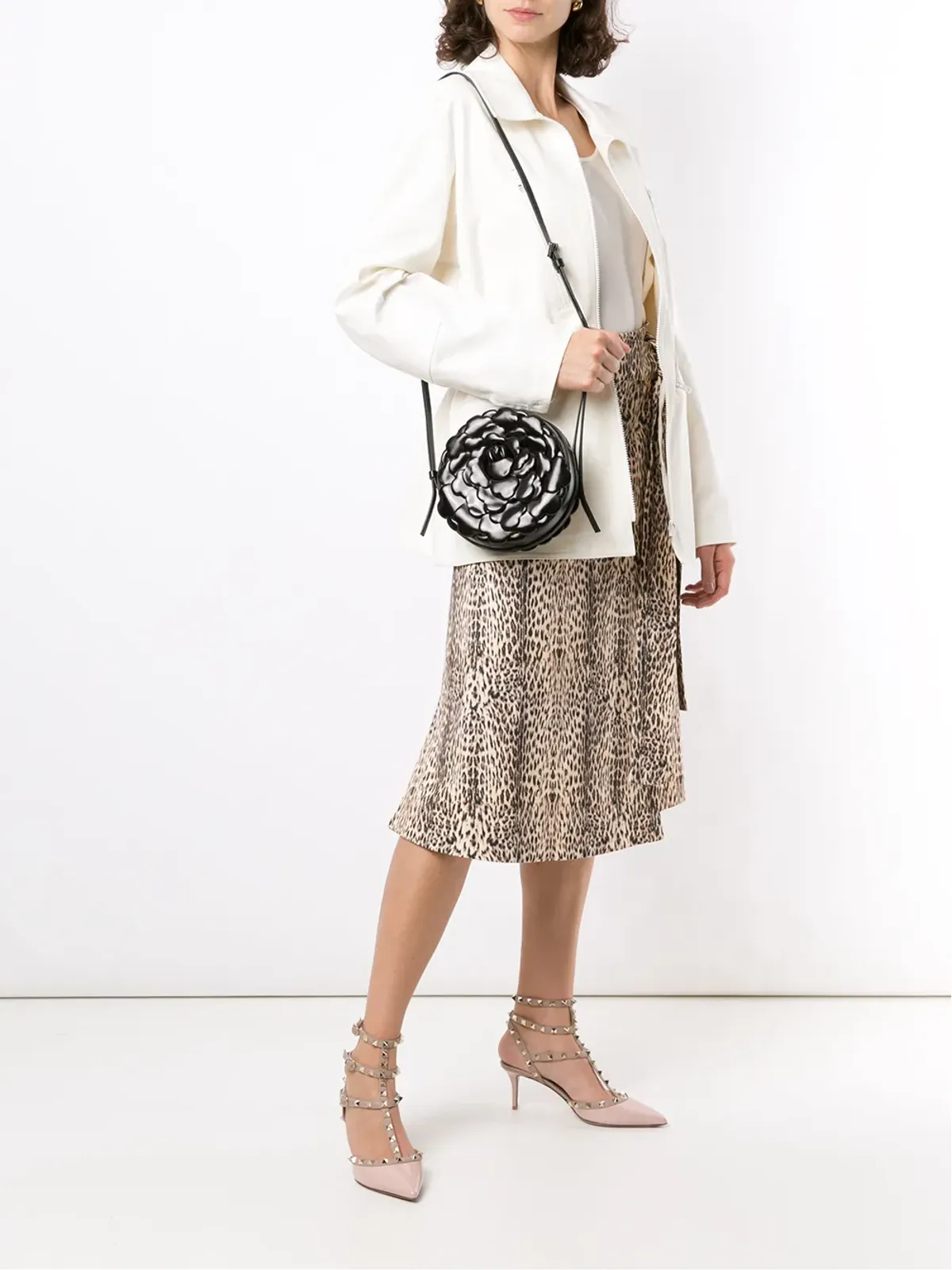 Valentino Garavani 03 Rose Edition クロスボディバッグ - 画像2