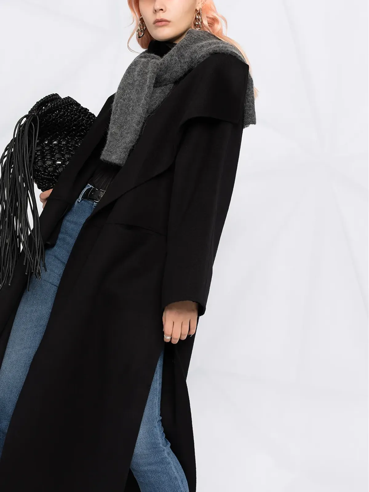 TOTEME オーバーサイズ ウールカシミアコート - 画像5