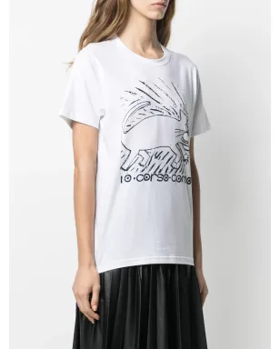 10 CORSO COMO グラフィックプリントTシャツ - White - サムネイル3