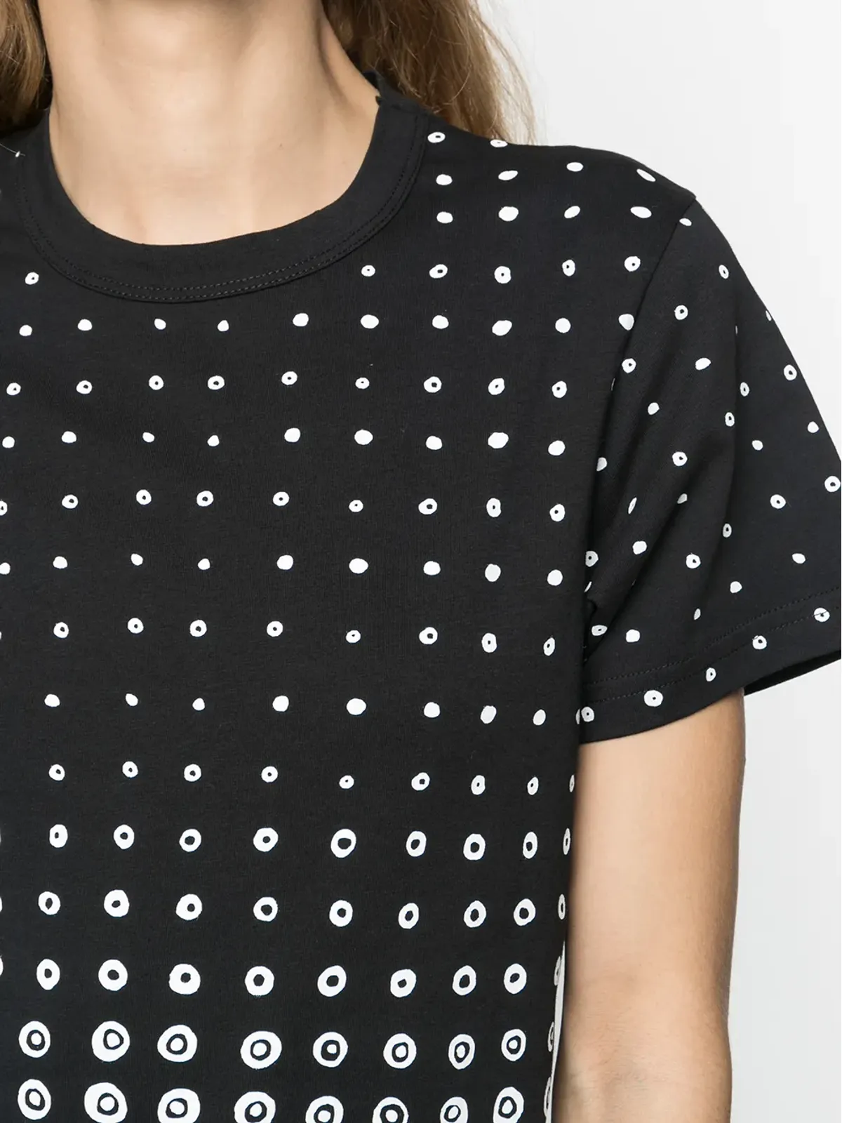 10 CORSO COMO Eos-logo コットン Tシャツ - Black - 画像5