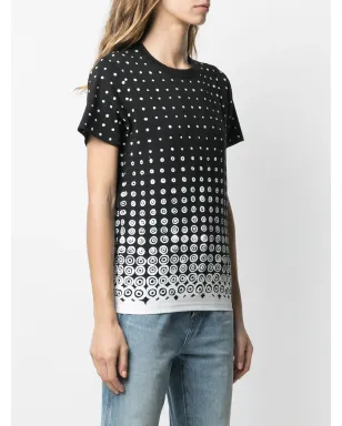 10 CORSO COMO Eos-logo コットン Tシャツ - Black - サムネイル3