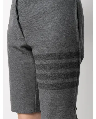 Thom Browne 4-Barストライプツイルショーツ グレー - サムネイル5
