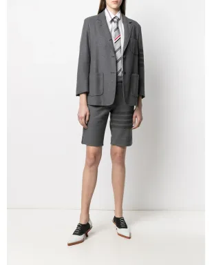 Thom Browne 4-Barストライプツイルショーツ グレー - サムネイル2