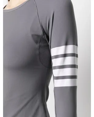 Thom Browne 4バー コンプレッション ロングスリーブトップ - サムネイル5