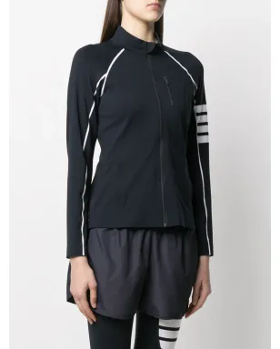 Thom Browne 圧縮ジップアップ4-Barジャケット - サムネイル3