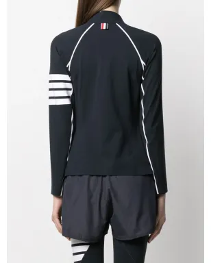 Thom Browne 圧縮ジップアップ4-Barジャケット - サムネイル4