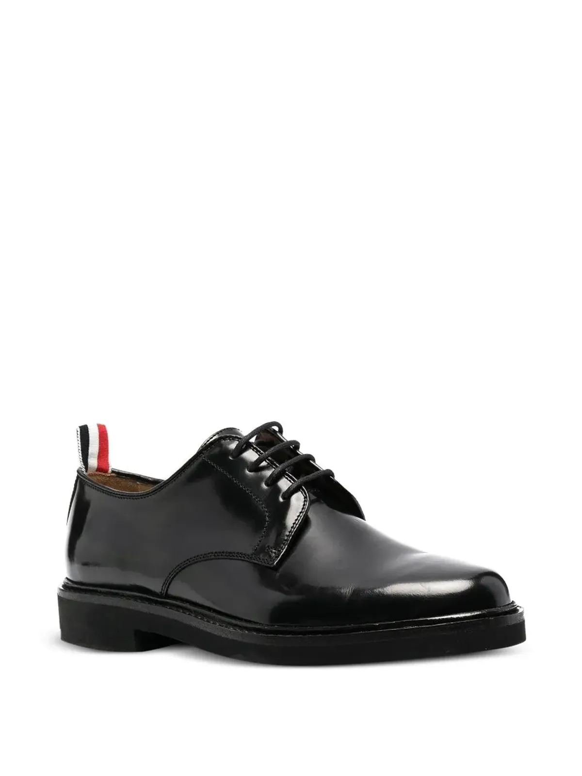 Thom Browne ポリッシュドカーフ ユニフォーム ダービーシューズ - ブラック - 画像2