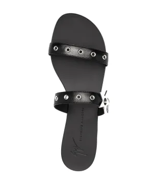 Giuseppe Zanotti スターエンベリッシュメント フラットサンダル - サムネイル4