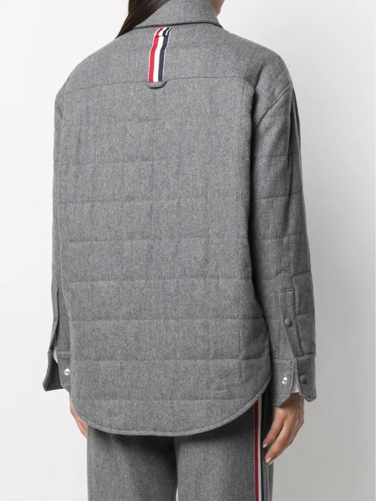 Thom Browne パッド入りシャツジャケット - 画像4