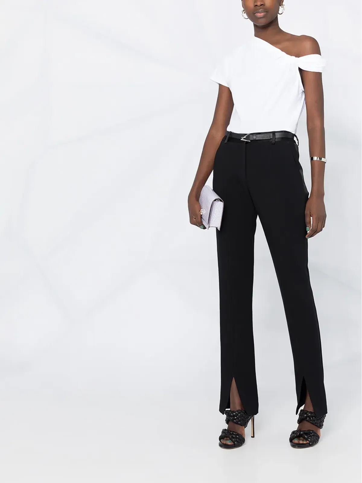 Alexander McQueen アシンメトリックノットトップ - 画像2