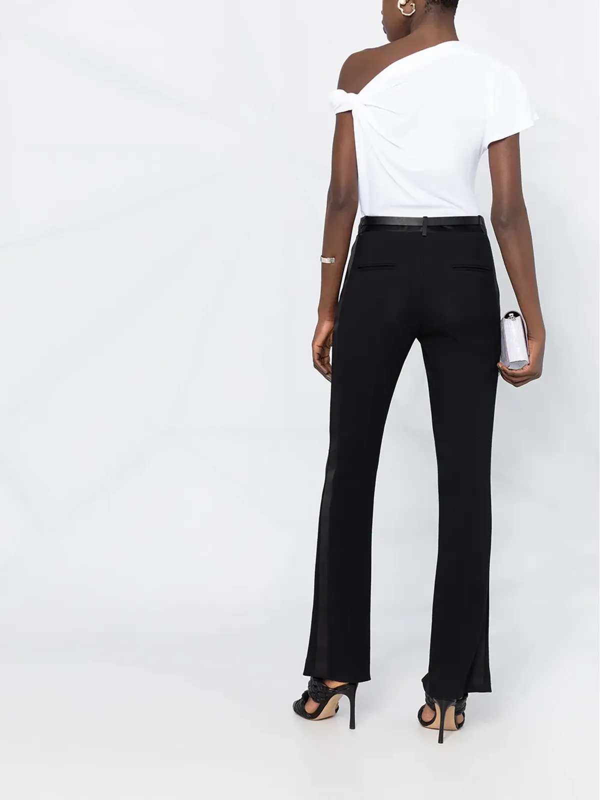 Alexander McQueen アシンメトリックノットトップ - 画像4