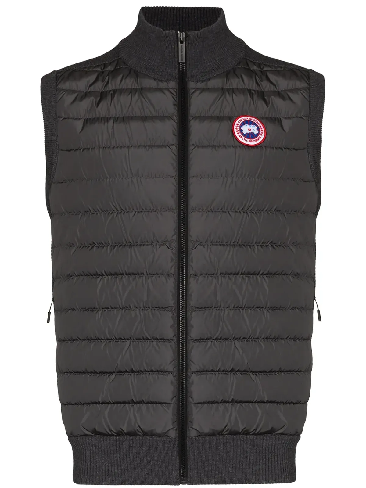 Canada Goose ハイブリッジ ニットパネル パディドベスト - 画像1