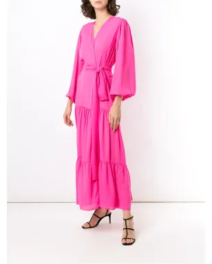 Olympiah Lourens long dress - Pink - サムネイル2
