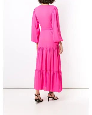 Olympiah Lourens long dress - Pink - サムネイル4