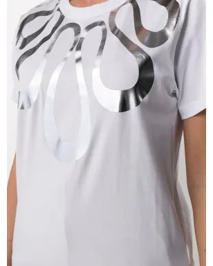 10 CORSO COMO メタリック グラフィックプリント Tシャツ - サムネイル5