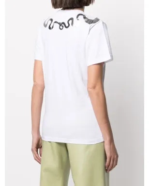 10 CORSO COMO メタリック グラフィックプリント Tシャツ - サムネイル4